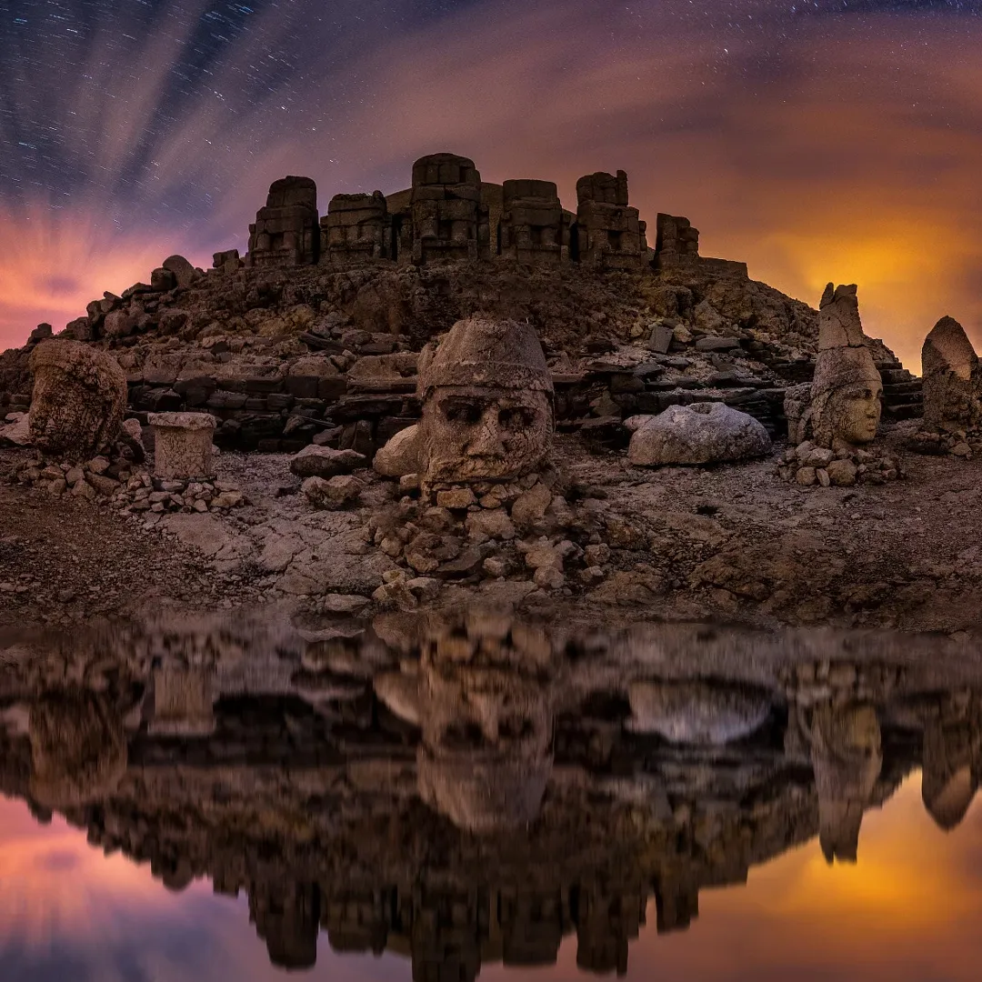 Sunrise at Mount Nemrut: Among the Giants of the Kingdom of Commagene Sunrise at Mount Nemrut: Among the Giants of the Kingdom of Commagene