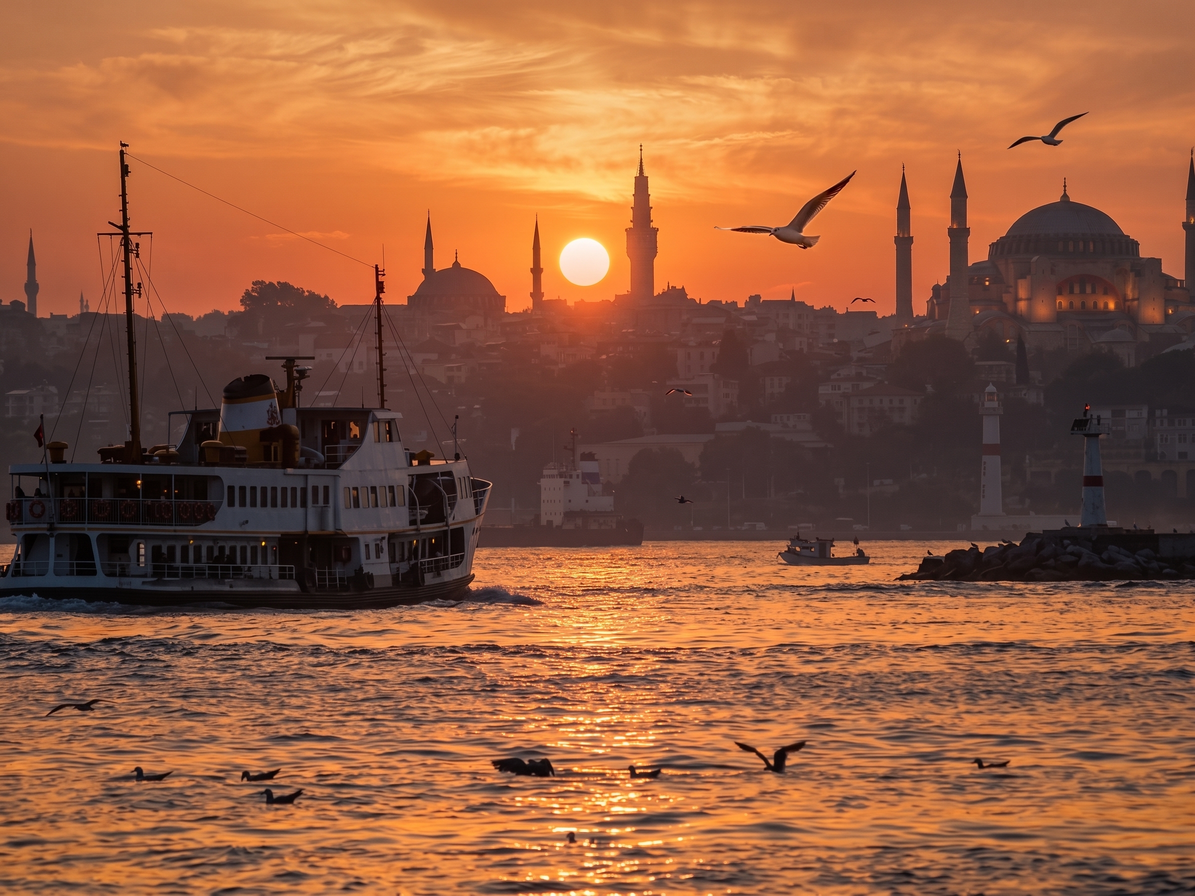 Sunset Cruise on the Bosphorus